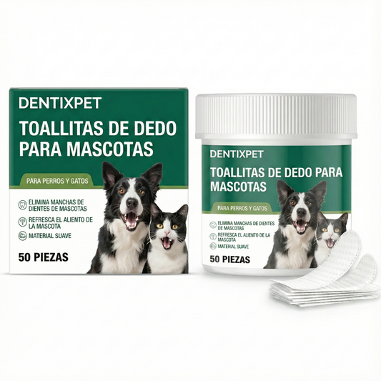 Toallitas de dedo para mascotas