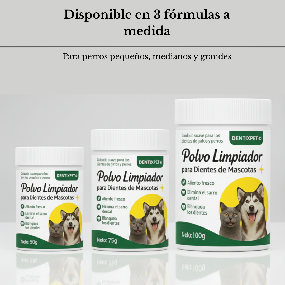 DentixPet™ Sin sarro, Sin olores y Sin estrés