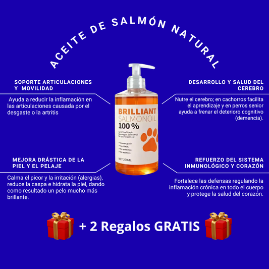 Aceite de Salmón Nutritivo Natural